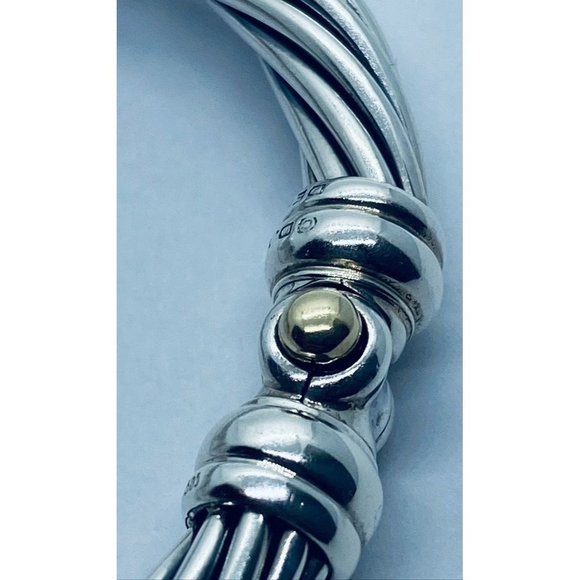 David Yurman Hinge Watch Case Bangle Bracelet 925 585 - Picture 10 of 16